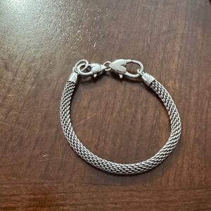 NWOT Brighton Silver Beverly Glam Charm Bracelet